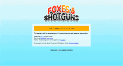 Desktop Screenshot of foxesandshotguns.com